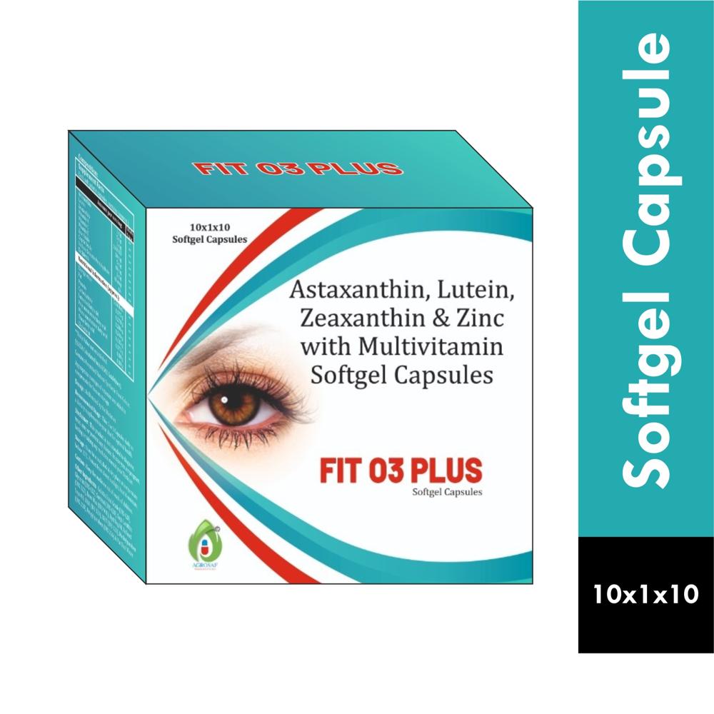 FIT O3 PLUS SOFTGEL CAPSULES - Omega 3 Fatty Acid(300mg)