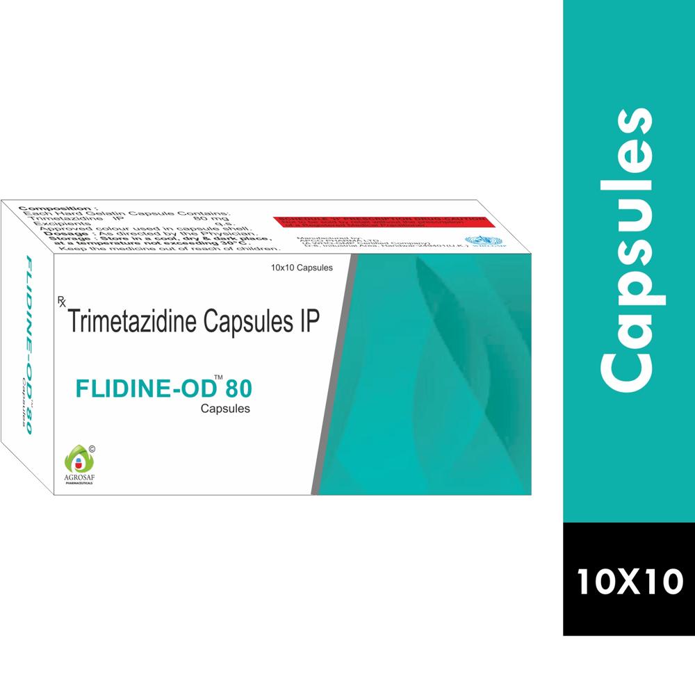 FLIDINE-OD 80 CAPSULE - Trimetazidine (80mg) Capsules