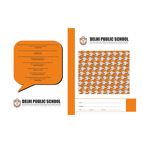 Delhi Public School Notebook - Binding: Hardbound