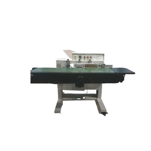 Heavy Duty Horizontal Continuous Band Sealing Machine With Gas Pressing
