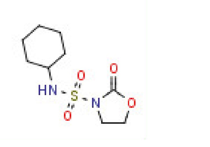 N-Cyclohexyl-2-oxo-3- oxazolidinesulfonamide