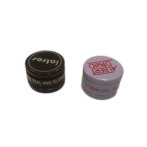 22Mm Aluminium Pp Cap - Color: Black And White