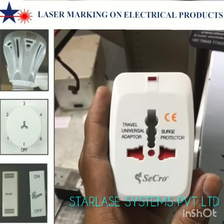 Led Bulb Laser Marking Machine - Material: Ms