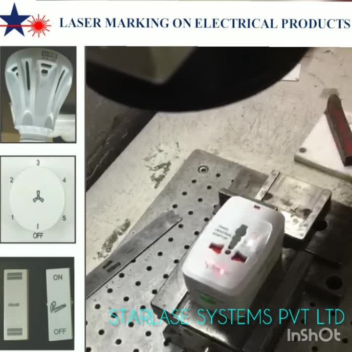 Led Bulb Laser Marking Machine - Material: Ms
