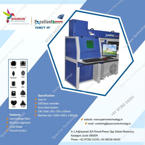 Multi Sawing Diamond Laser Cutting Machine