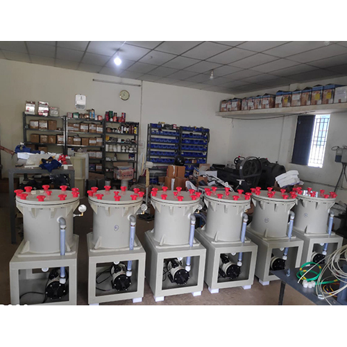 Electroplating Chemical Filter - Color: Grey