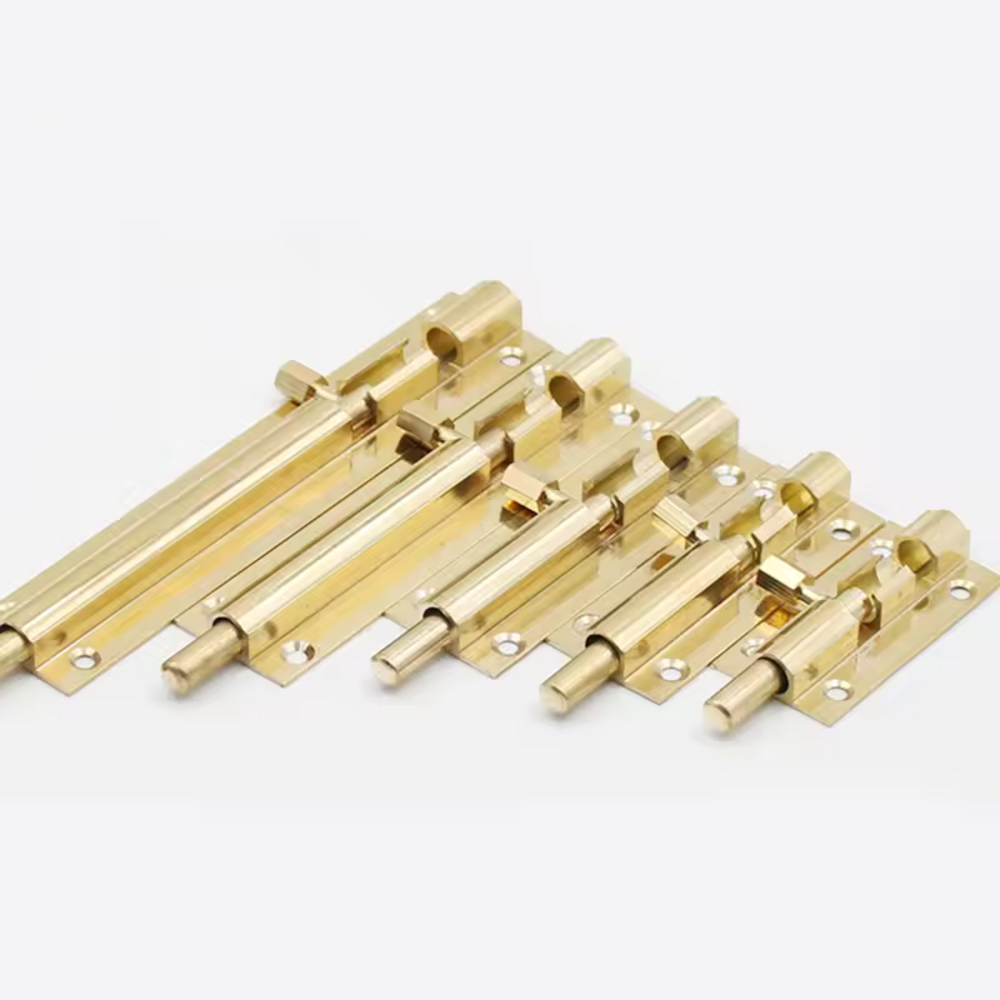 Oceanic Brass Door Stopper | Sturdy Door Stop | Tower Bolt | Barrel Bolt