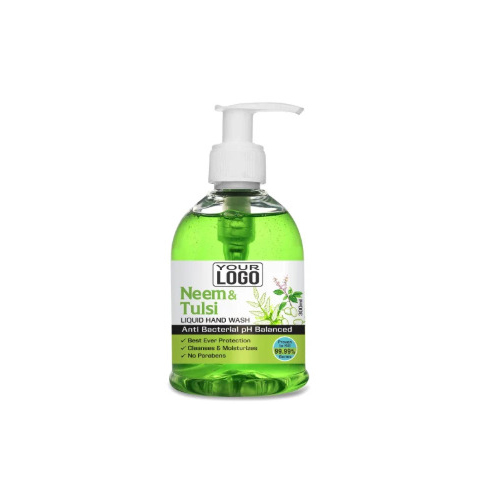 Neem And Tulsi Hand Wash - Color: Green