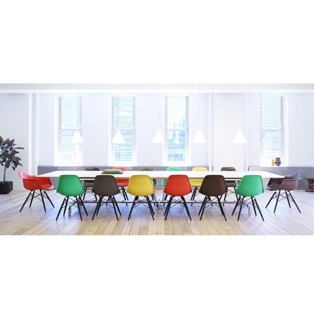 Om Woods Wood Leg Chair - Plastic, Indoor Furniture | Eco-friendly, Smooth Finish, Indian Style, Ergonomic Design, Versatile Use