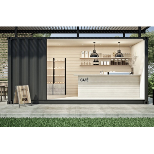 Portable Cafe And Restaurant Container - Capacity: 20-30 Ton