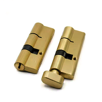 Cloudburst Door Cylinder Latch | Double Opening Cylinder | Single Opening Cylinder | Brass Lock Cylinder
