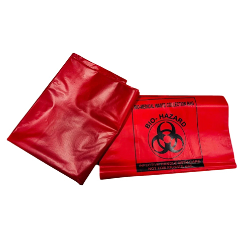 Red Bio Hazardous Bag