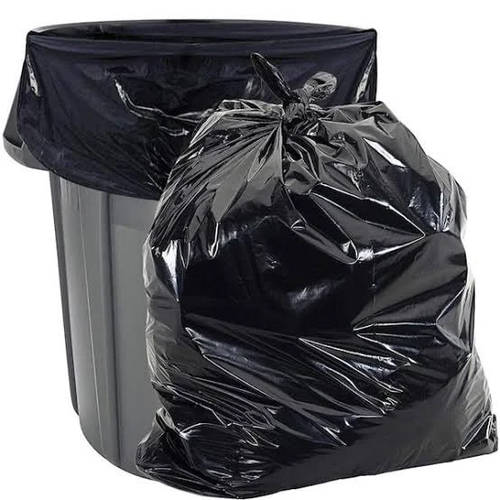 Black Hotel Hostel Bin Bags - Load Capacity: 60  Kilograms (Kg)
