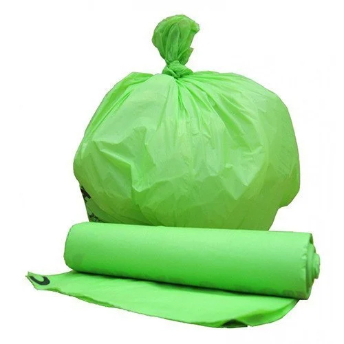 Green Ldpe Garbage Bag - Feature: Embossing