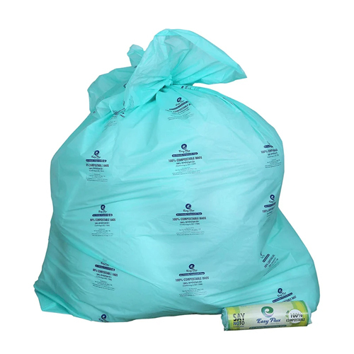 Blue Compostable Garbage Bag
