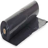 Black Plastic Roll - Color: Natural White