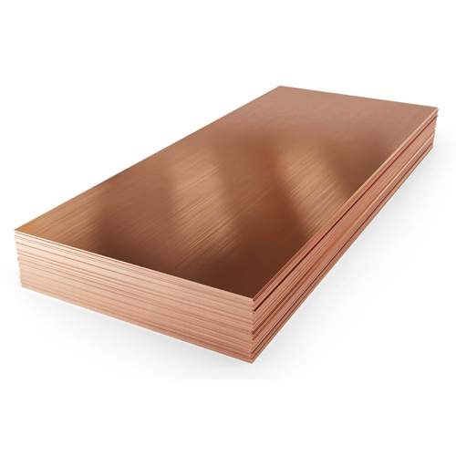 Copper Earthing Plate - Color: Brown