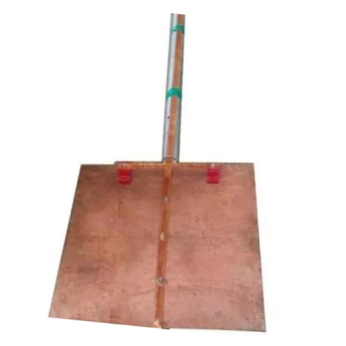 Copper Earthing Plate - Brass Material , Rectangular Shape, Brown Color, Operates At 50 Hz, Rated Voltage 220-440 V, Warranty Included