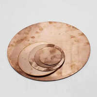 Copper Circle Plate - Grade: Industrial