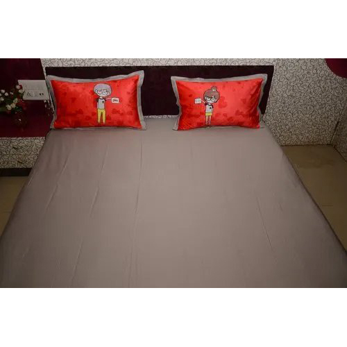 Plain Cotton Coloured Bedsheets
