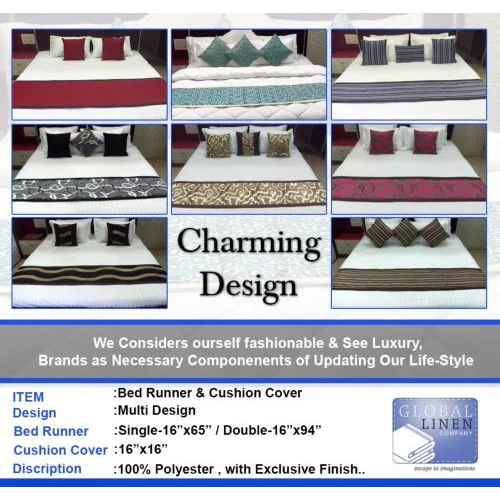 Bed Runner and Cushion Cover sets
