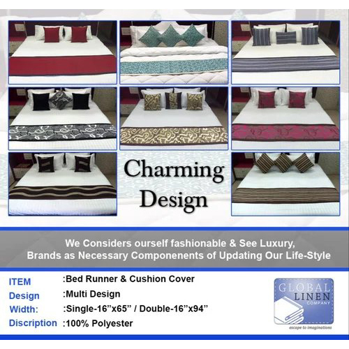 Bed Runners and Cushion Covers