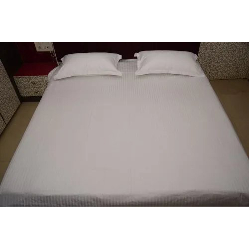 Plain Cotton Bedsheets - Color: White
