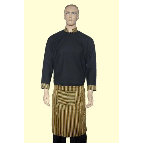 Waist Coat - Premium Cotton Blend Material, Available In Classic Black And Navy Blue , Durable And Stylish Design