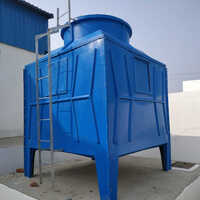Square Type Cooling Tower - Mild Steel, Standard Size, Blue Color | Electric Power Supply (220-440 Volt), 1-year Warranty, Industrial Use