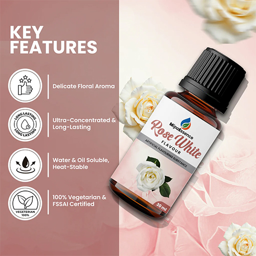 Rose White Food Flavour