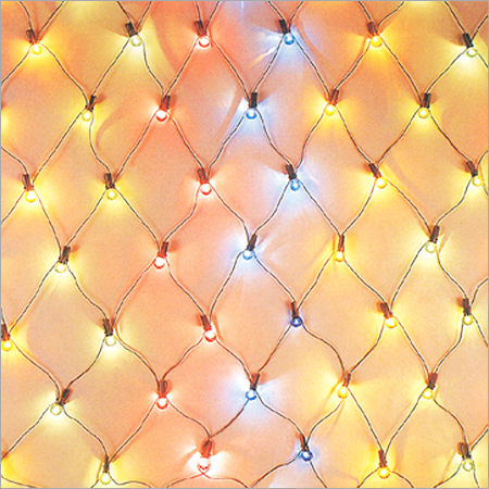 ब्लू एलईडी नेट लाइट्स