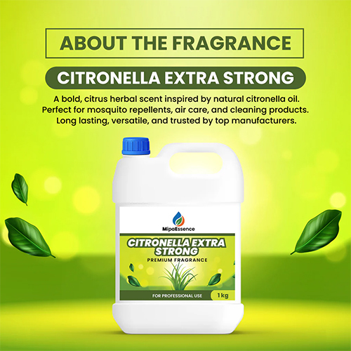 Citronella Extra Strong Fragrance Essence - Suitable For: Long Time Travel