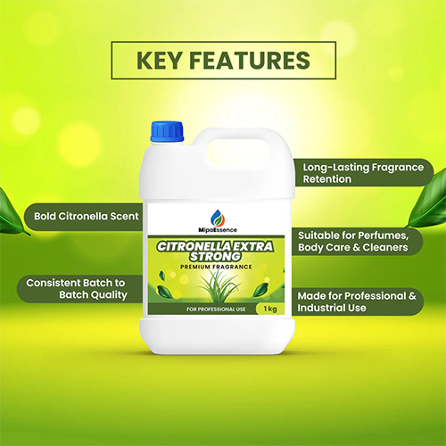 Citronella Extra Strong Fragrance Essence - Suitable For: Long Time Travel