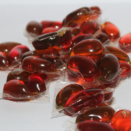 Red Detergent Pods