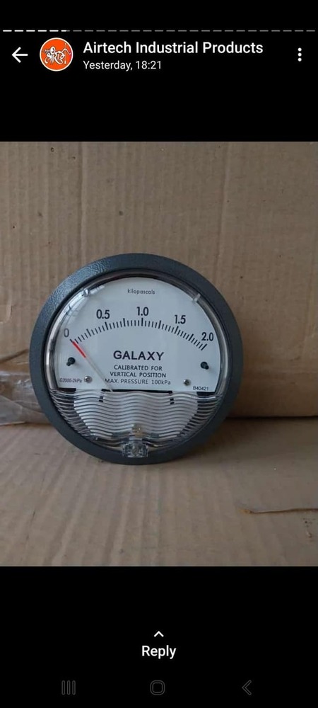 GALAXY Differential Pressure Gauge In Asansol Industrial Area West Bengal