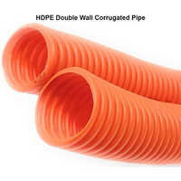 40 Mm Hdpe Double Wall Corrugated Pipe - Application: Agriculture For Irrigation And Drainage Purposes
