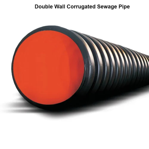 110 Mm Double Wall Corrugated Sewage Pipe - Diameter: 2 Inch (In)