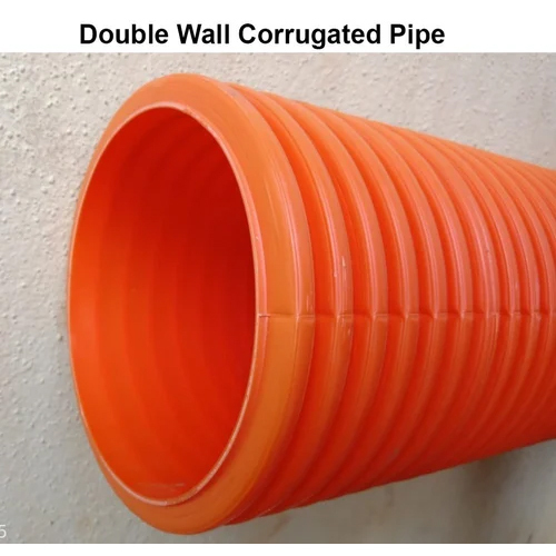 63mm Infraduct Orange Double Wall Corrugated Pipe