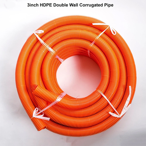 90MM HDPE Double Wall Corrugated Pipe