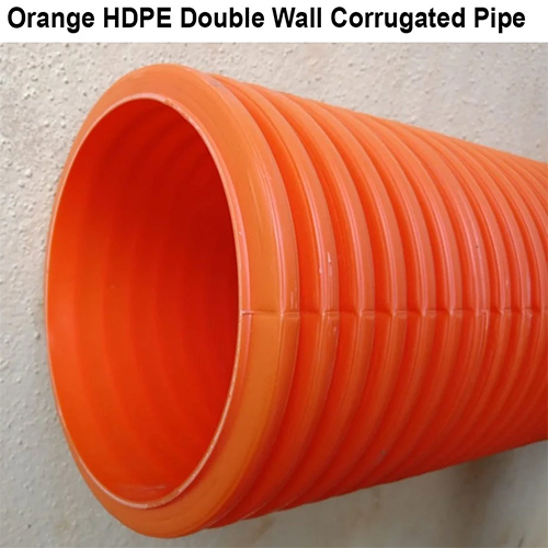50MM Orange Double Wall Corrugated Pipe