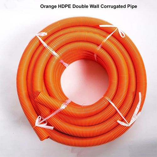 50MM Orange Double Wall Corrugated Pipe