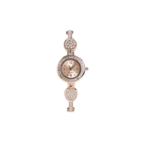 Ladies Designer Bracelet Watches - Color: Golden