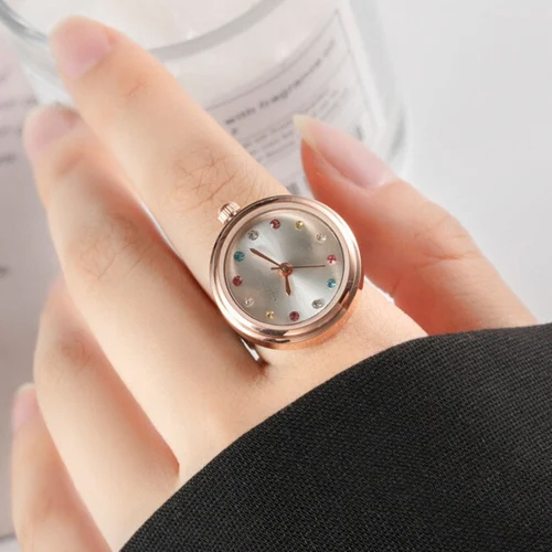 Ring Watch - Color: Silver