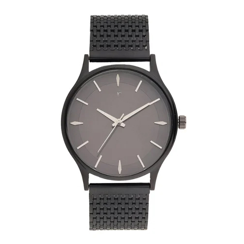 Mens Customized Wrist Watch - Color Of Band: Black