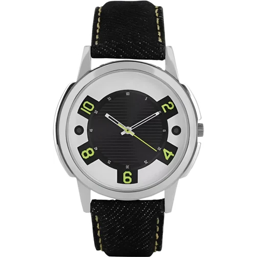 Personalized Customized Wrist Watch - Color Of Band: Black