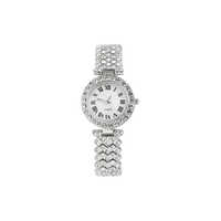 Silver Color Ladies Bracelet Watches - Finishing: Smooth