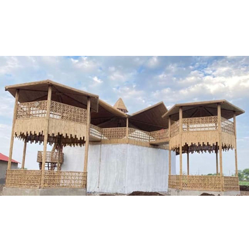 Bamboo House - Color: Brown