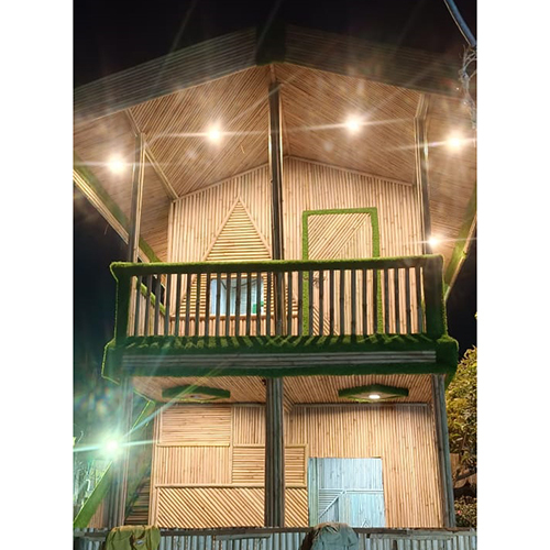 Double Floor Bamboo Hut