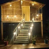 Brown Bamboo Hut