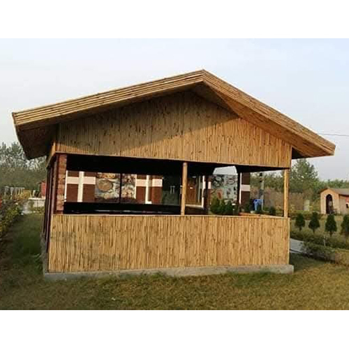 Brown Bamboo Hut